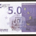 euro fictif 5000 556 001