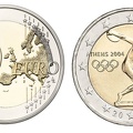 piece zero euro grece JO 2004