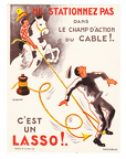 affiche sec 1964 cable lasso