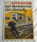 affiche sec chariot pied coince