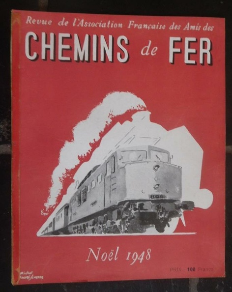 afac noel 1948 revue chemins de fer