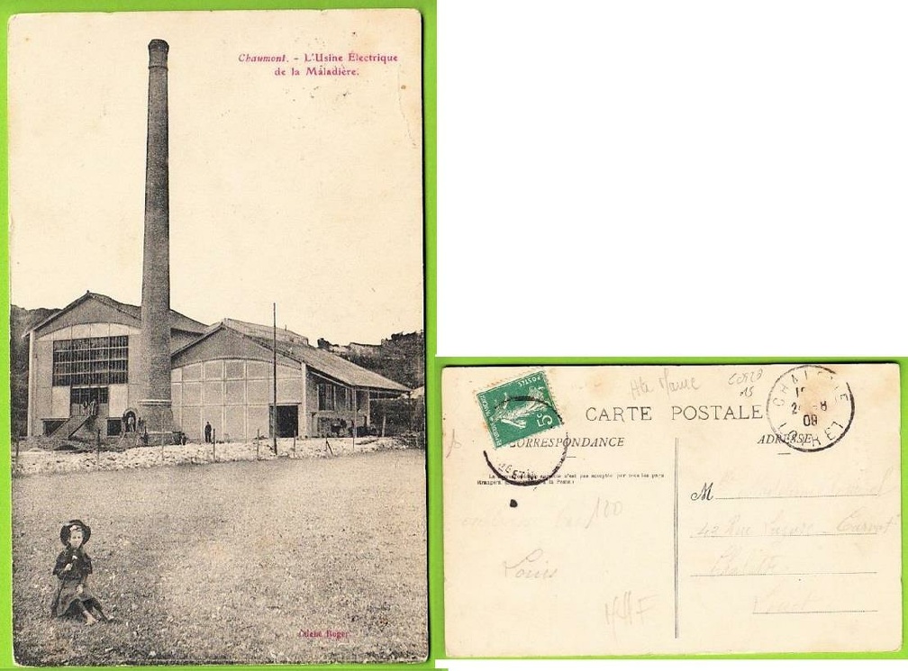 chaumont usine electrique 1908