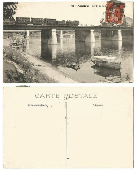 asnieres pont rail annees 1900 120320150001