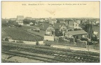 houilles 066 1008031 les voies et pavillons annees 1900