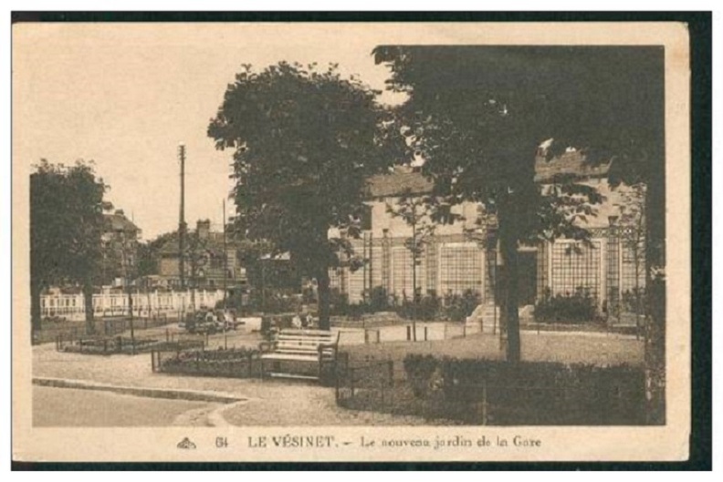 le vesinet la gare nouveau jardin 582 002