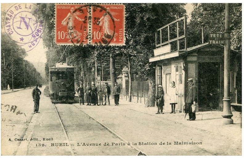 rueil tram 131 Av de Paris Station de la Malmaison