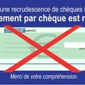 refus cheques