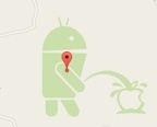 android pipi pomme google maps