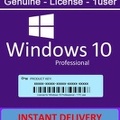 windows 10 pro 5 licence
