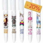 bic 4 couleurs animaux dingos promo