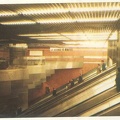 etoile 101 rer 1970 escalators carnot