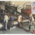 etoile 101 rer 1970 escalators carnot nv08 002b timbre b