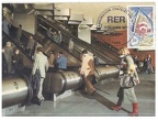 etoile 101 rer 1970 escalators carnot nv08 002b timbre b