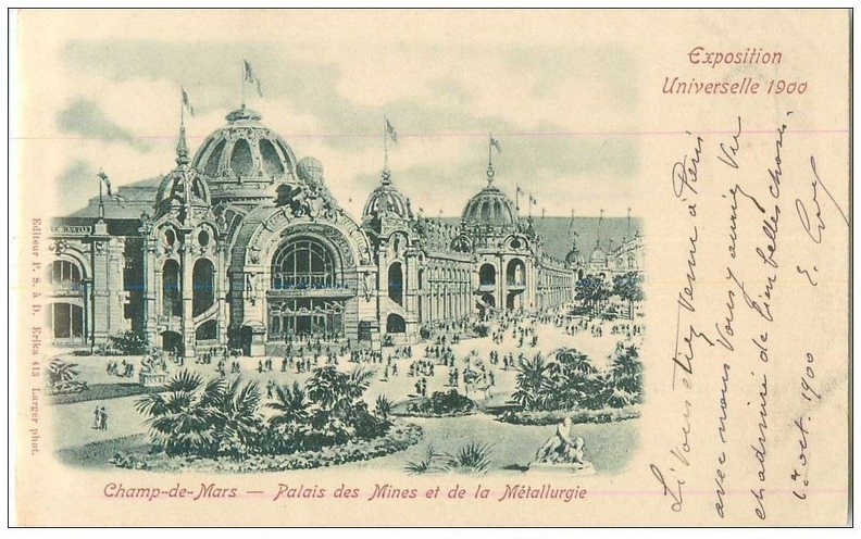 expo 1900 palais des mines et de la metallurgie r