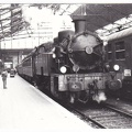 Gare de Lyon loco 050T011 a qua Bellegarde Paris 18 avril 1964