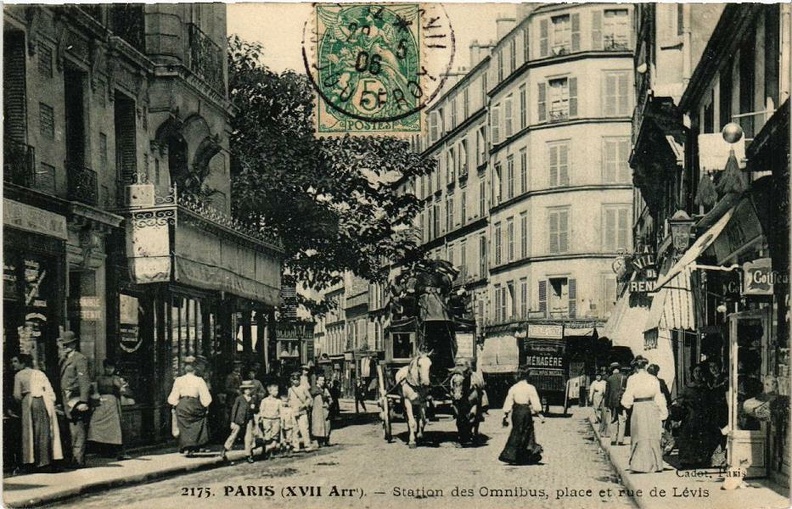 rue de levis 1906