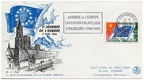 conseil de l europe journee-de-leurope-expo philatelique 5-5-1966