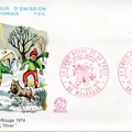 fdc croix rouge 1974 mulhouse