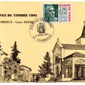 fdc journee du timbre 04 03 1995 chamboeuf