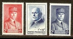 petain 3 timbres