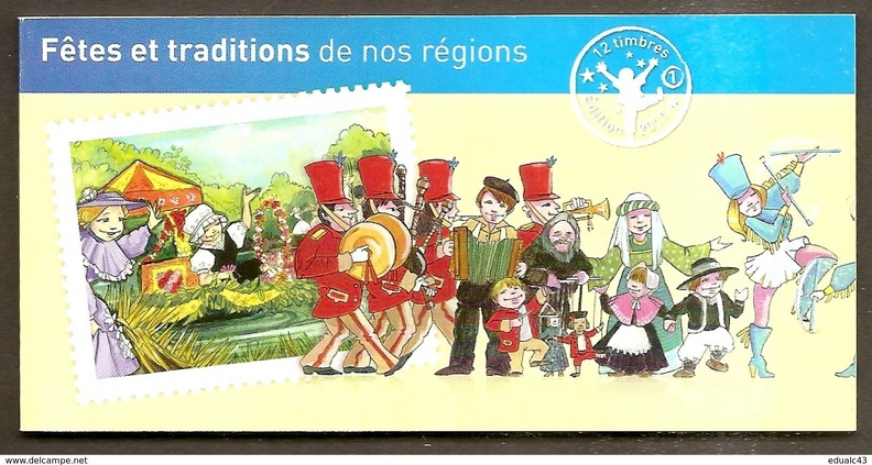 2011 Carnet Adhesif Les Fetes et traditions 1