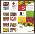 2018 Carnet Adhesif BC1548 Croix Rouge LES FLEURS