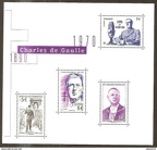 2020  Bloc Feuillet 5446 Charles DE GAULLE