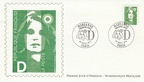 marianne de briat fdc D vert 001