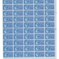 lot planche timbre fiscal 2 francs cinquante