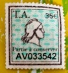 timbre amende 35e AV033542