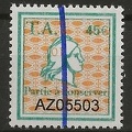 timbre amende 45e AZ05503