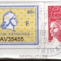timbre amende 90e AV35455