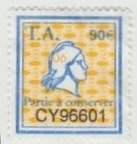 timbre amende 90e CY96601