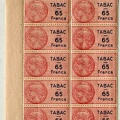 timbre fiscal 065 francs