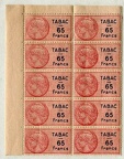 timbre fiscal 065 francs