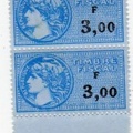 timbre fiscal 300 bleu 897 001