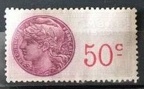 timbre fiscal 50c af