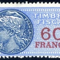 timbre fiscal 60francs