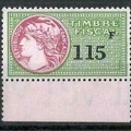 timbre fiscal vert 115fa