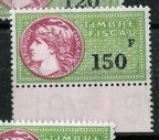 timbre fiscal vert 150fa