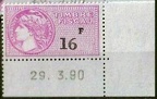 timbre fiscal violet 16fcd