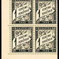 timbre taxe 1900 poste 001