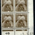 timbre taxe epis 020 09 01 1961