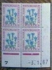 timbre taxe fleur coin date s-l16009fc