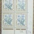 timbre taxe fleur coin date s-l16009fs