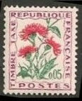 timbre taxe fleurs 005a