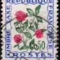 timbre taxe fleurs 050a