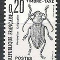 timbre taxe insectes 020