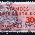 timbre viandes 300k rouge rouge