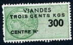 timbre viandes 300k vert noir